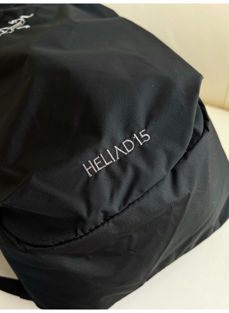 ARCTERYX Arc'teryx Heliad 15L Multi-functional Outdoor Backpack with Embroidered Logo for Hiking, Camping, Commuting, and Travel - Image 5